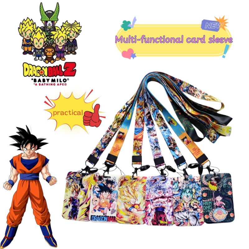 Model Kit Judge - ドラゴンボール漫画アニメハード交通カードホルダーパーソナライズカードスリーブ学生キャンパスカード仕事IDカード食事カード