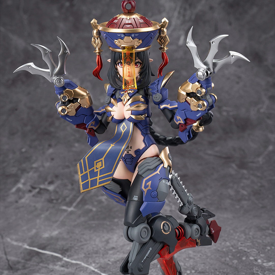 Model Kit Zombie Girl - メッドタゾンビマシンガール ジュリアン DIY組み立てアクションフィギュアモデルキット デュアルボディ付き アニメコレクタブルデコレーション