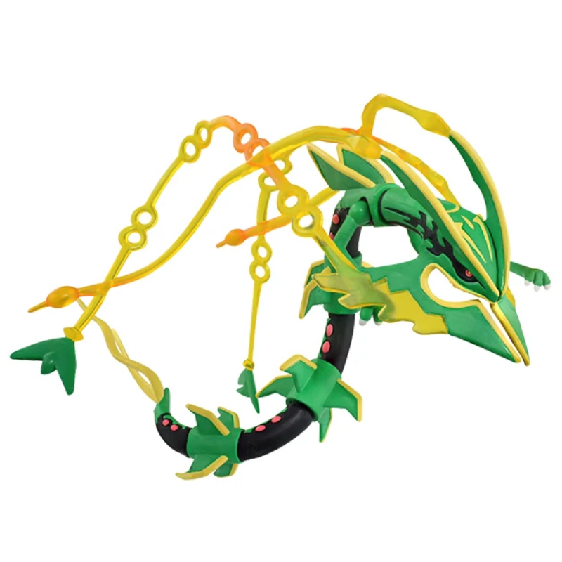 Model Kit Rayquaza - タカラトミー限定版ポケモンフィギュアMLシリーズメガレイクアザ絶妙な外観完璧なアニメコレクションおもちゃギフトフリースタンド