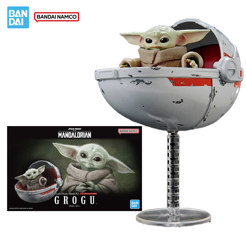 Model Kit Shooting Star Dragon - バンダイオリジナル本物のフィギュアスターウォーズマンダロリアンモデルキットアニメフィギュア Grogu コレクションアクションフィギュア模型玩具ギフト