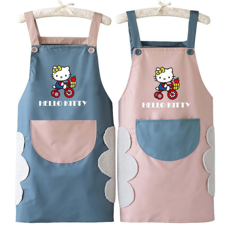 Model Kitchen Set Pvc - 新しい防水耐油 PVC エプロンキッチン調理用、かわいいノースリーブ作業よだれかけ女性男性用、ユニセックスホーム、送料無料