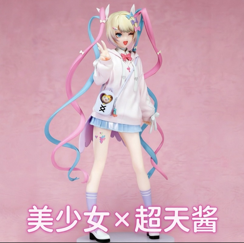 Model Kit Girls - エンジェルチャン限定版アニメガールGKスタチュー可動式コレクタブルモデル二次元フィギュアデスクトップオーナメント流行のおもちゃ
