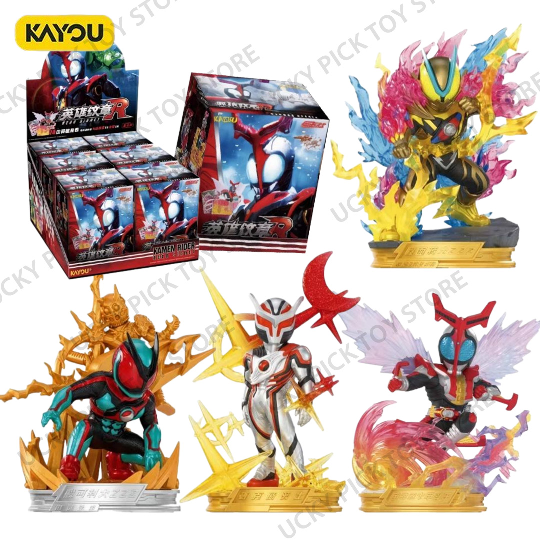 Model Kit Action Figure - オリジナルカヨウ仮面ライダーブラインドボックス Vol.2 クウガ・カブト アクションフィギュア モデルキット オーナメント