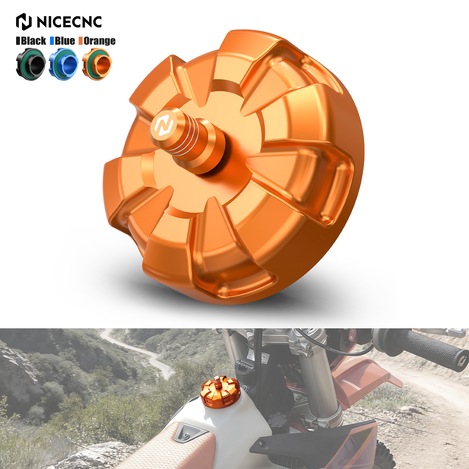 Model Kit Brand - 2026年 2025年 KTM EXC 300 燃料タンクキャップ