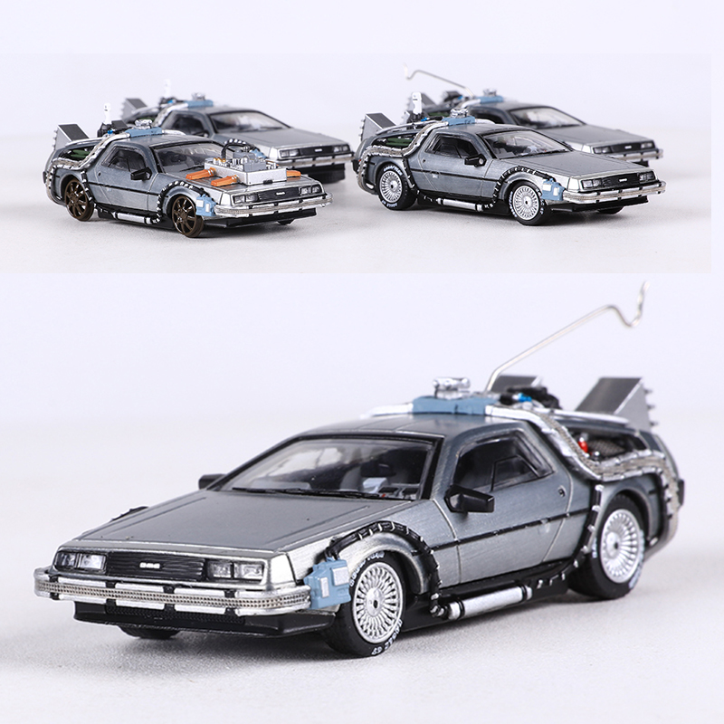 Model Kit Ferrari - MJ 1:64 デロリアン DMC I II