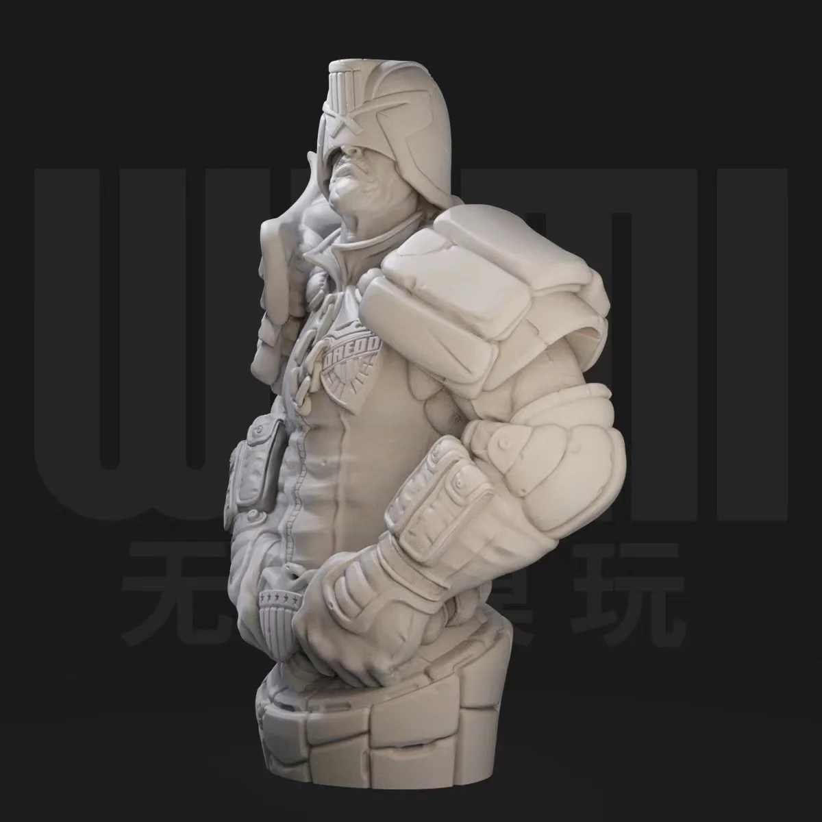 Model Kit Judge - レジンの置物モデルキット,ミニチュア,組み合わせたグラフィック,判断,組み立てられた,未塗装,送料無料,1:10, 100mm