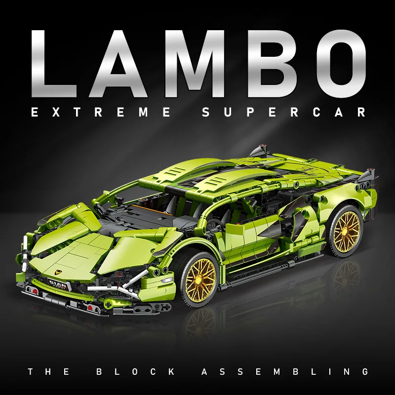 テクニカルスーパースピードスポーツカービルディングブロックモ - Model Kit Ferrari のレビューと価格