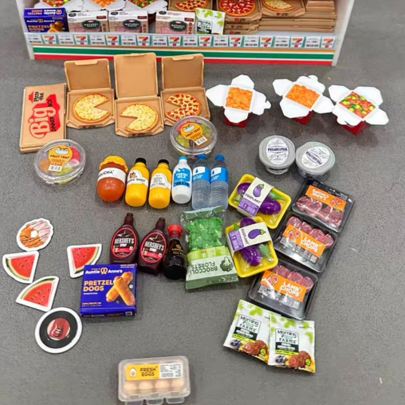 ミニブランド冷蔵庫ミステリーボールカプセルブラインドボックス - Model Kitchen Set Pvc のレビューと価格