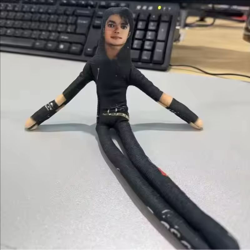 マイケル・ジャクソン風コスプレ小道具人形ぬいぐるみフィギュア - Model Kit Joints のレビューと価格