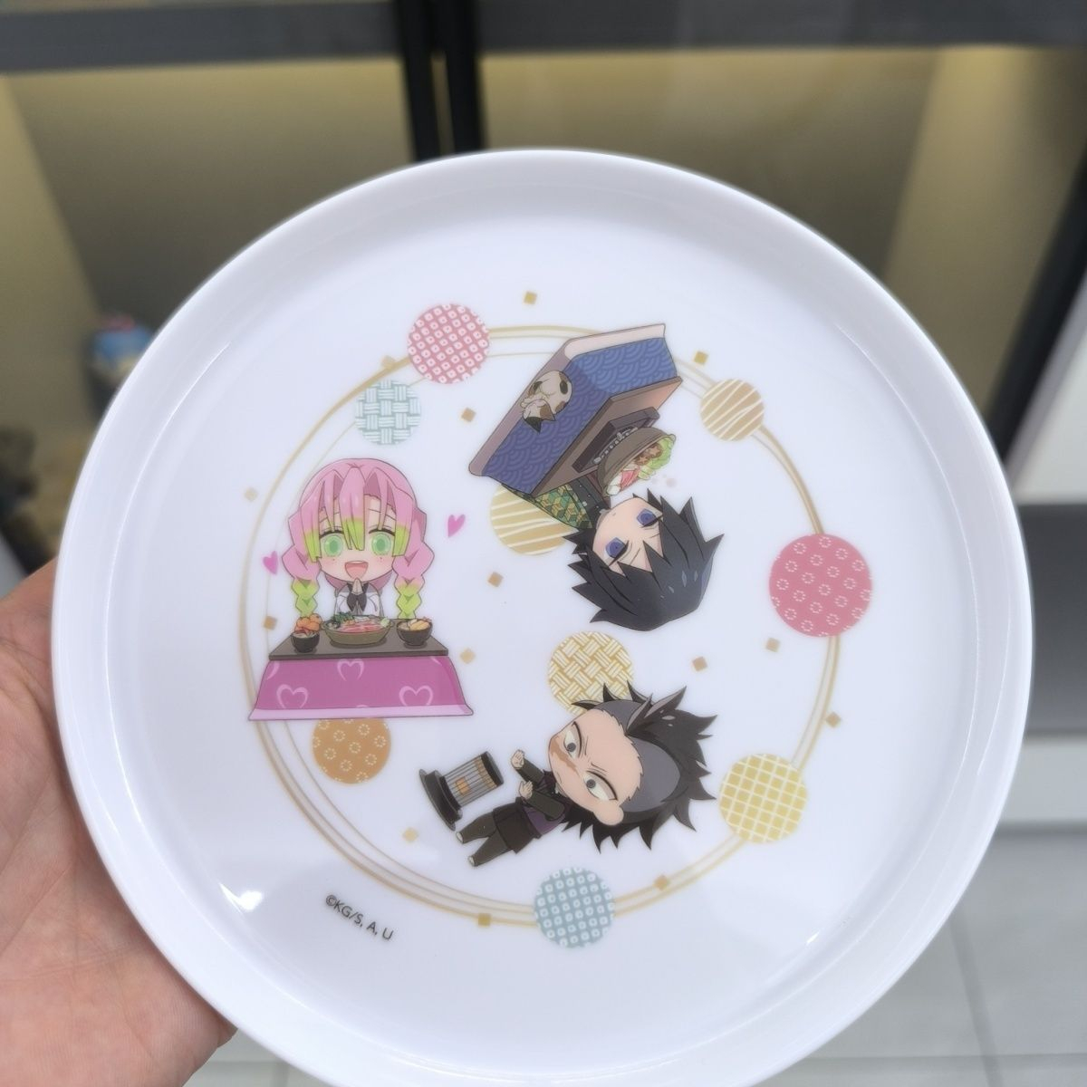 鬼滅の刃 レジン製丸皿 - 竈門竈門炭治郎、時透無一郎、富岡 - Model Kitchen Set Pvc のレビューと価格