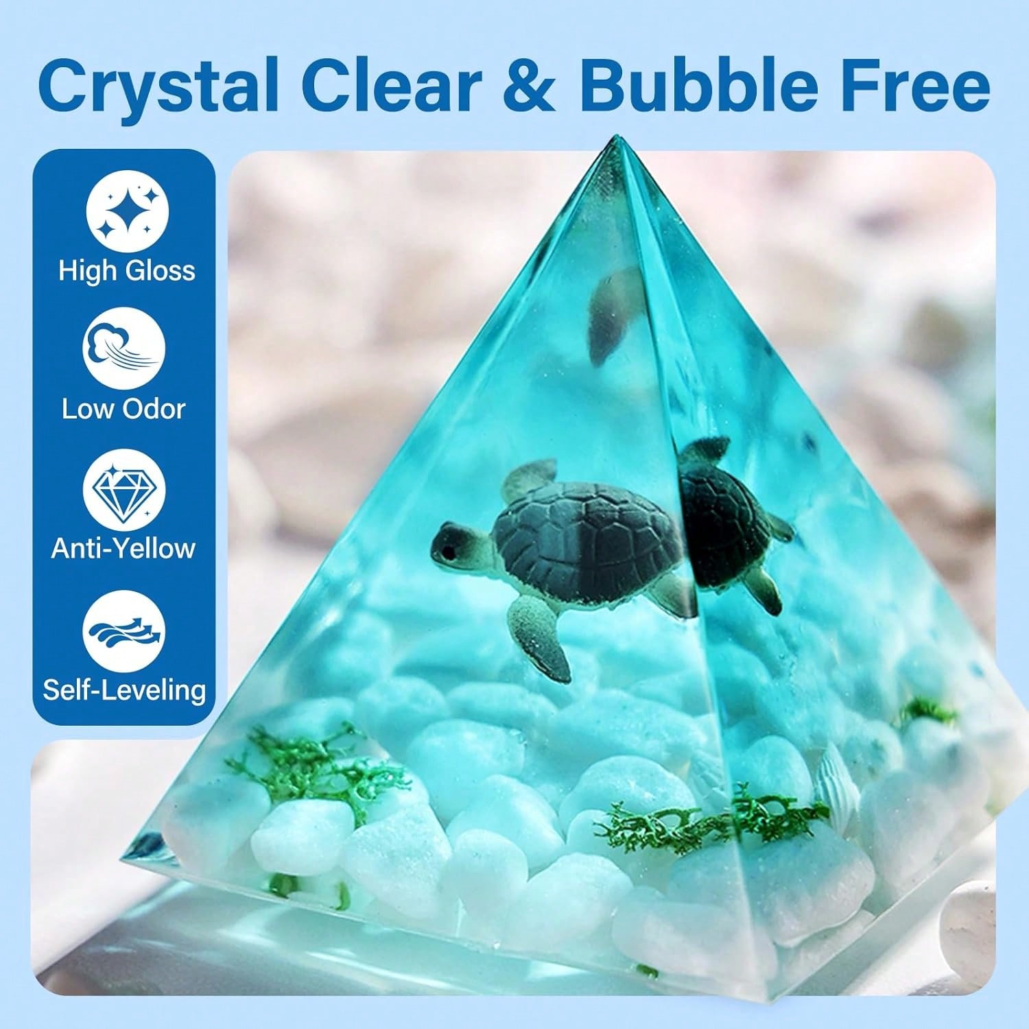 125ml/250ml クリスタルクリアキャスティングレジン - Resin Kit Cast のレビューと価格