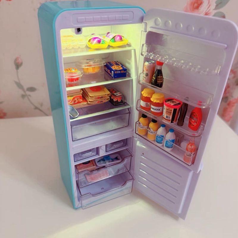 オリジナル フィル・ザ・フリッジ ミニ冷蔵庫セット ミニブラ - Model Kitchen Set Pvc のレビューと価格