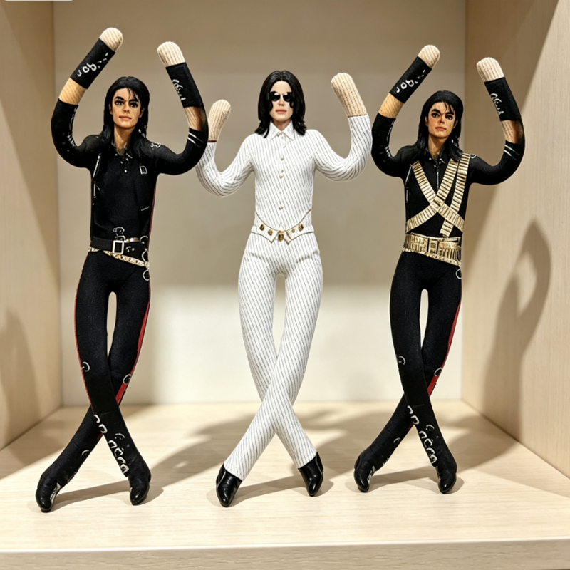 マイケル・ジャクソン可動関節ぬいぐるみアニメコスプレ小道具ア - Model Kit Joints のレビューと価格