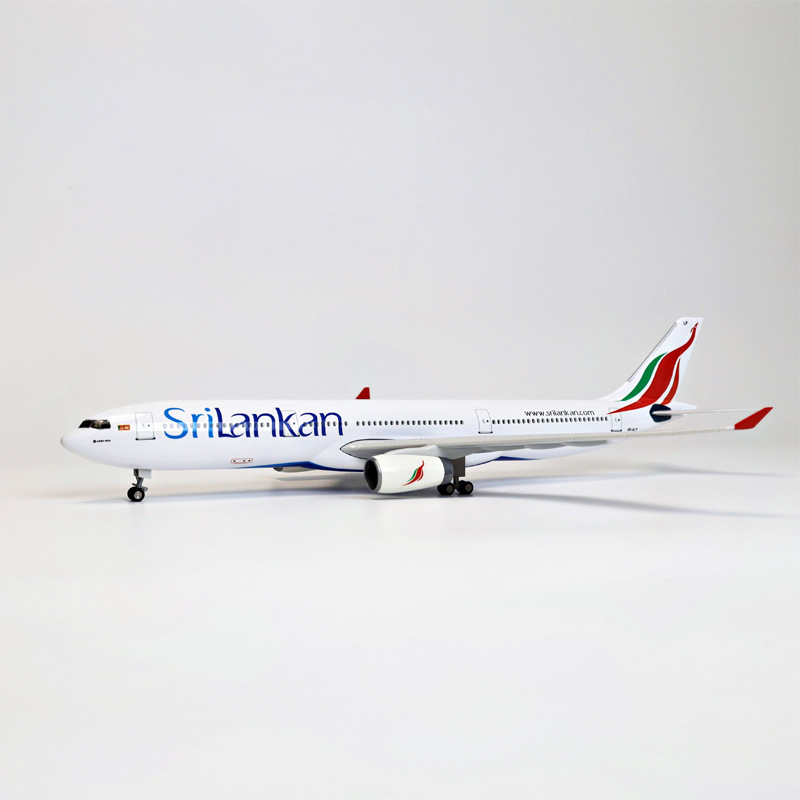 47cm スリランカ A330 ダイキャスト樹脂製飛行機モデ - Resin Kit Cast のレビューと価格