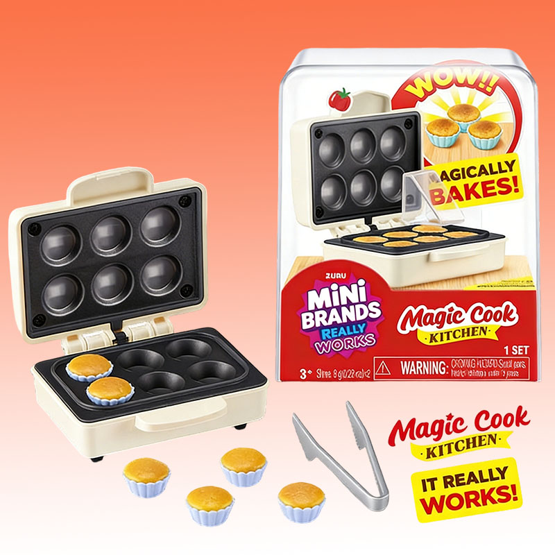 ZURU ミニブランド マジッククックキッチンシリーズ ミニ - Model Kitchen Set Pvc のレビューと価格