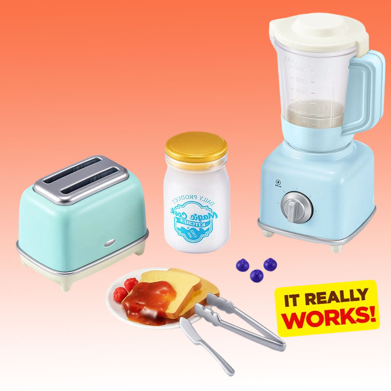 ZURU ミニブランド マジッククックキッチンシリーズ ミニ - Model Kitchen Set Pvc のレビューと価格
