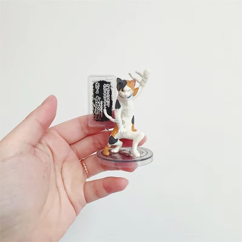 バンダイオリジナルガシャポンかわいいかわいいキッチン猫アクシ - Model Kitchen Set Pvc のレビューと価格