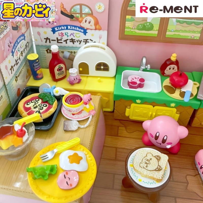 リーメント カービィ キッチン ミニチュア フード セット  - Model Kitchen Set Pvc のレビューと価格