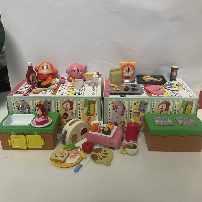 箱入り 8 ピース/セットアニメカービィキッチンミニチュアシ - Model Kitchen Set Pvc のレビューと価格