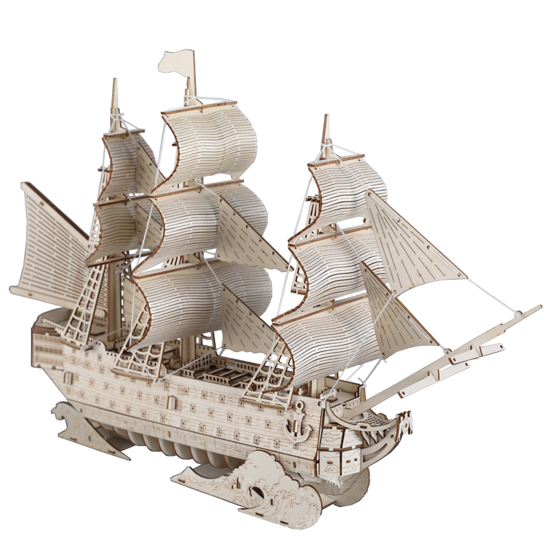 HMS 勝利船モデルキット 3D 木製ボートパズル英国帆船木 - Model Kit Hms Victory のレビューと価格
