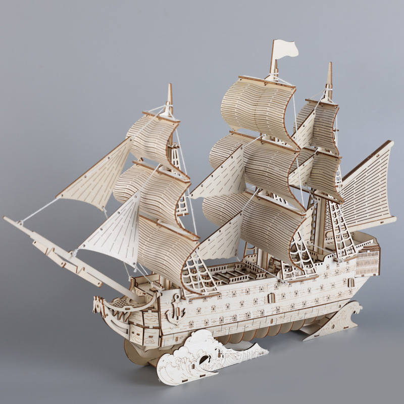 HMS 勝利船モデルキット 3D 木製ボートパズル英国帆船木 - Model Kit Hms Victory のレビューと価格
