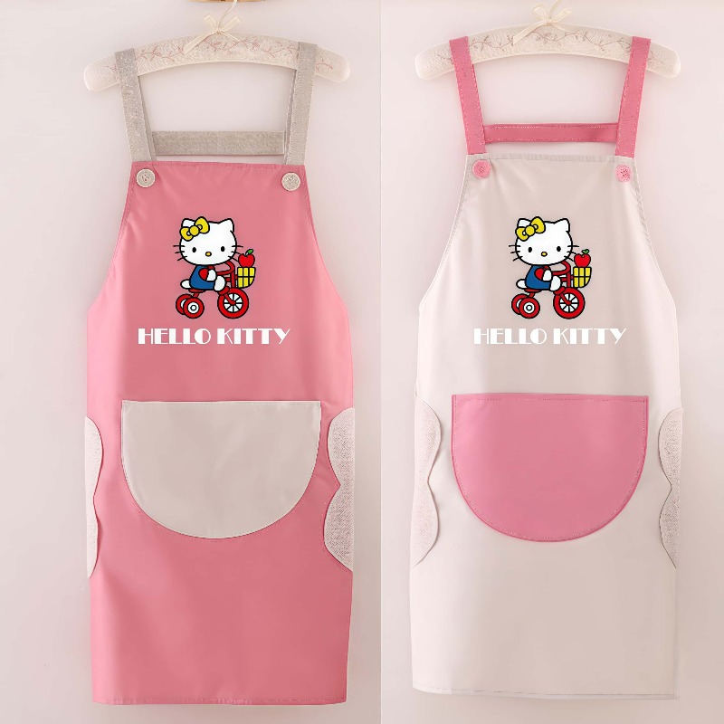 新しい防水耐油 PVC エプロンキッチン調理用、かわいいノー - Model Kitchen Set Pvc のレビューと価格