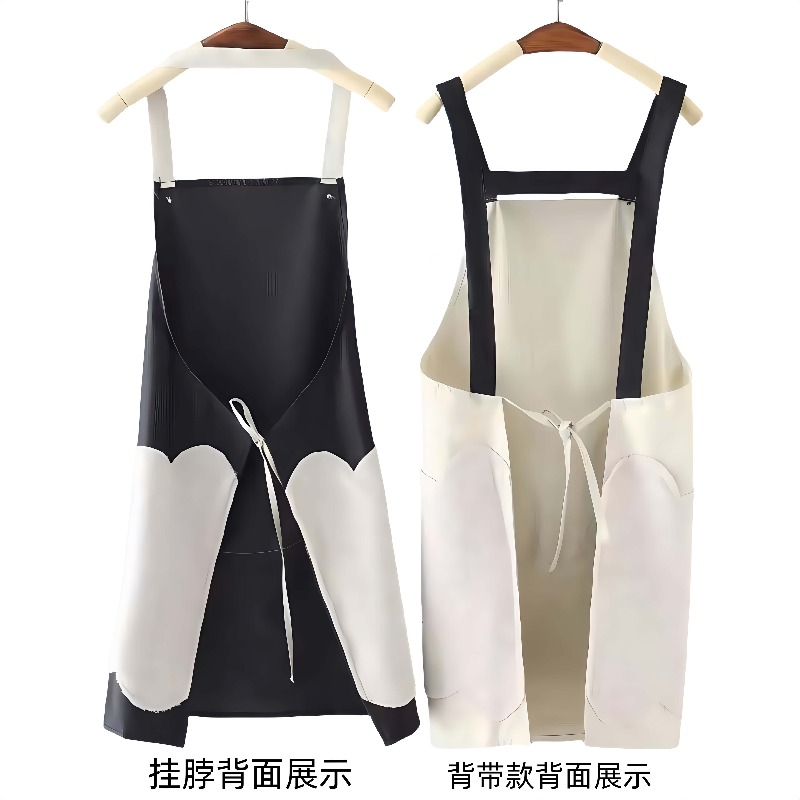 新しい防水耐油 PVC エプロンキッチン調理用、かわいいノー - Model Kitchen Set Pvc のレビューと価格