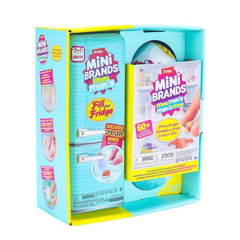 ZURU MINI BRANDS リアルなミニチュア冷蔵庫フ - Model Kit Brand のレビューと価格