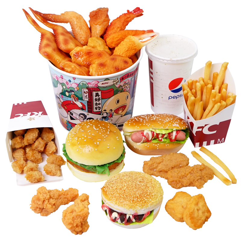 PVCシミュレーション食品玩具 ベビーごっこ遊び ハンバーガ - Model Kitchen Set Pvc のレビューと価格