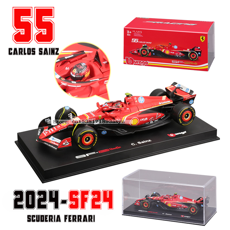 ブーラゴ 1:43 f1 2024 フェラーリ SF24 # - Model Kit Ferrari のレビューと価格