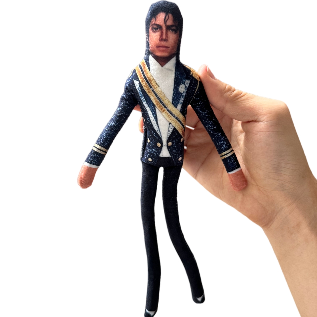1-6 個マイケル・ジャクソンコスプレ小道具人形ぬいぐるみフ - Model Kit Joints のレビューと価格