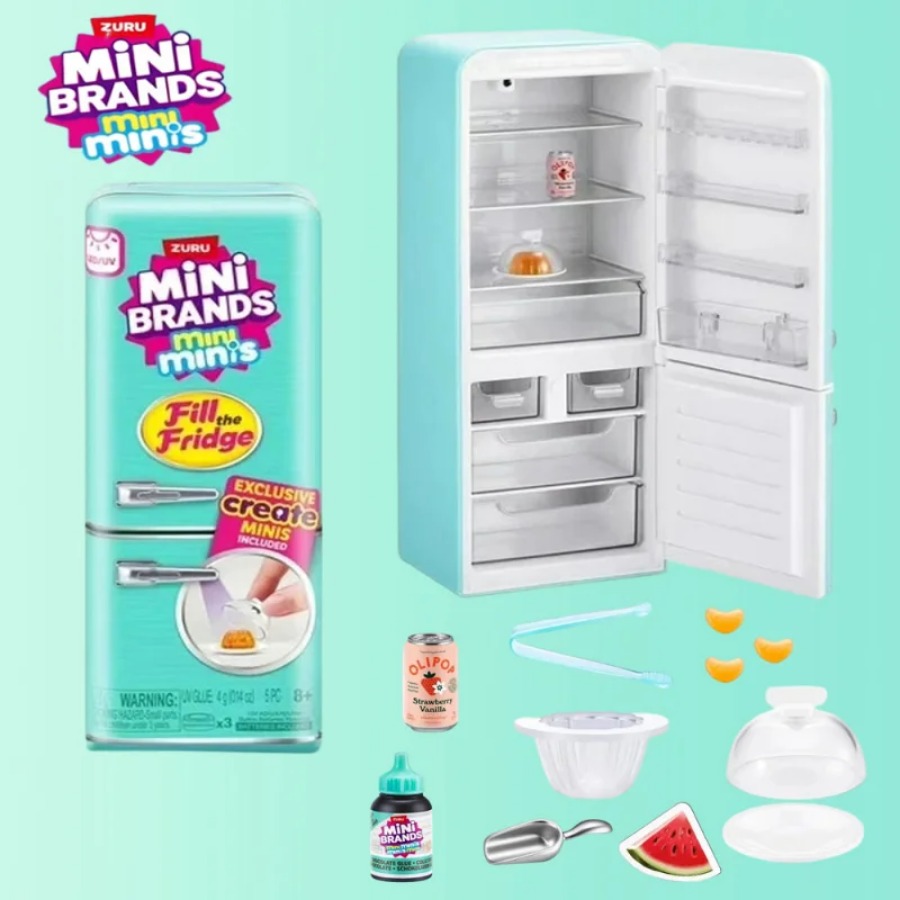 ZURU 5サプライズミニフリッジボールシリーズ ブラインド - Model Kitchen Set Pvc のレビューと価格