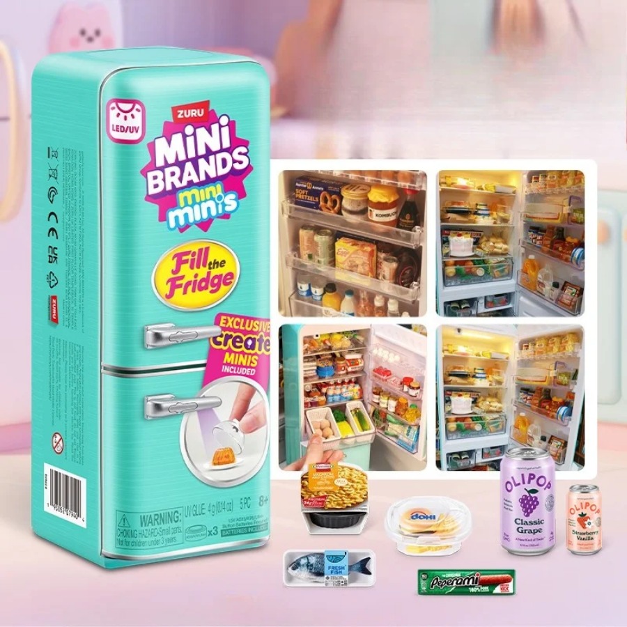 ZURU 5サプライズミニフリッジボールシリーズ ブラインド - Model Kitchen Set Pvc のレビューと価格